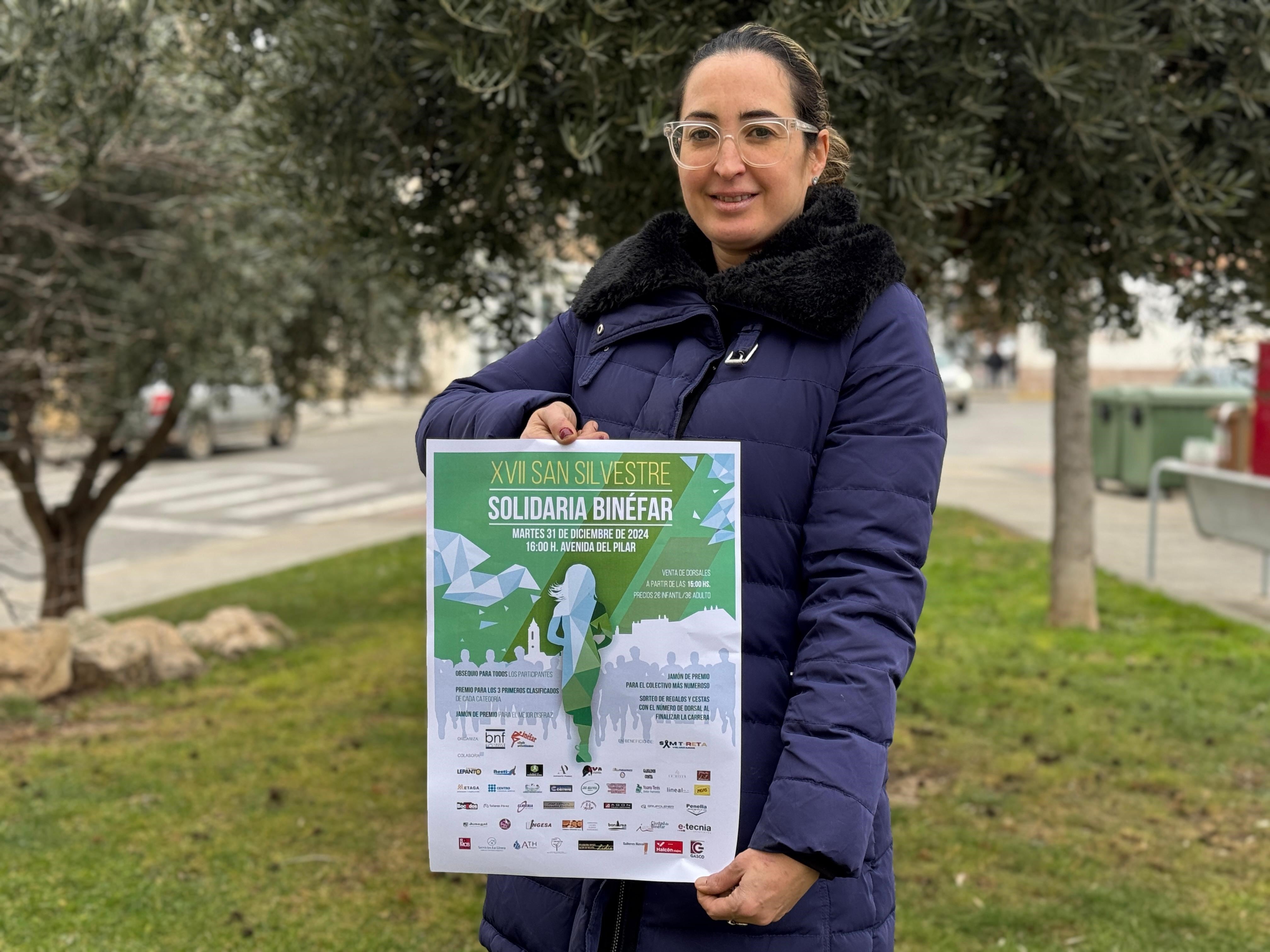 Beatriz Oliván es la concejal de deportes. Foto: Ayto. de Binéfar