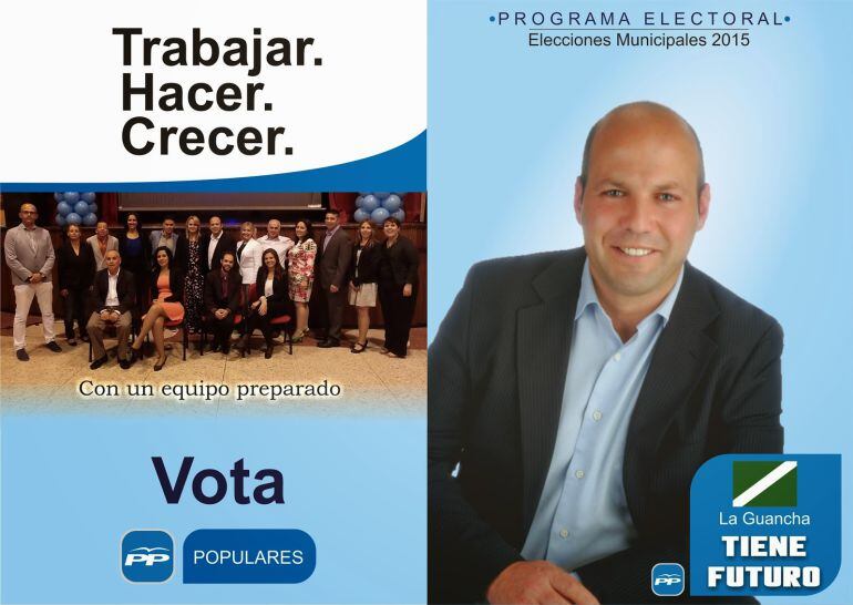 Programa electoral que exponía que era tenía el Doctorado