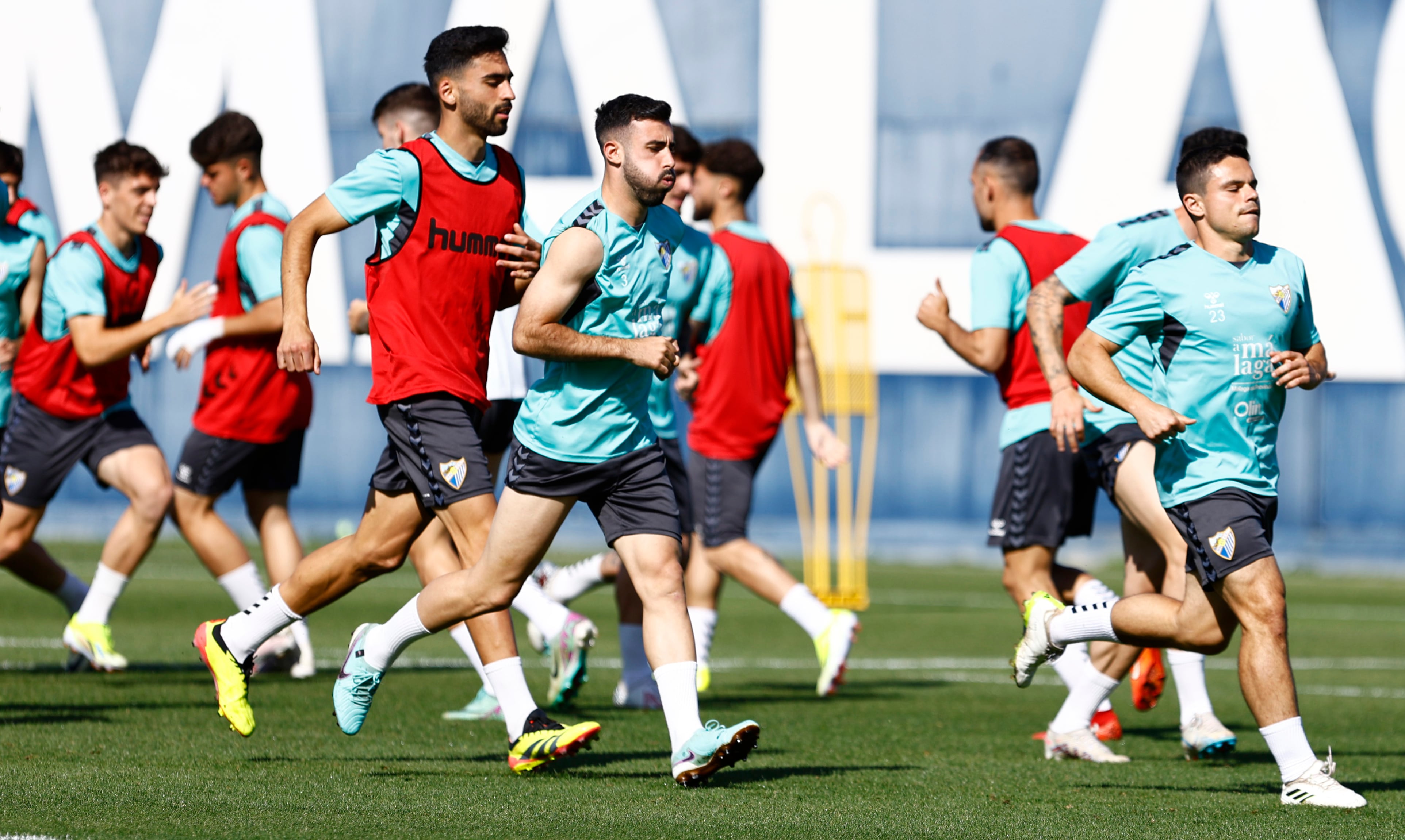 El Málaga empezó a preparar el encuentro de este domingo ante el San Fernando