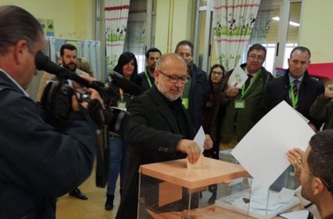 El candidato de VOX en Jaén, Francisco José Alcaraz.