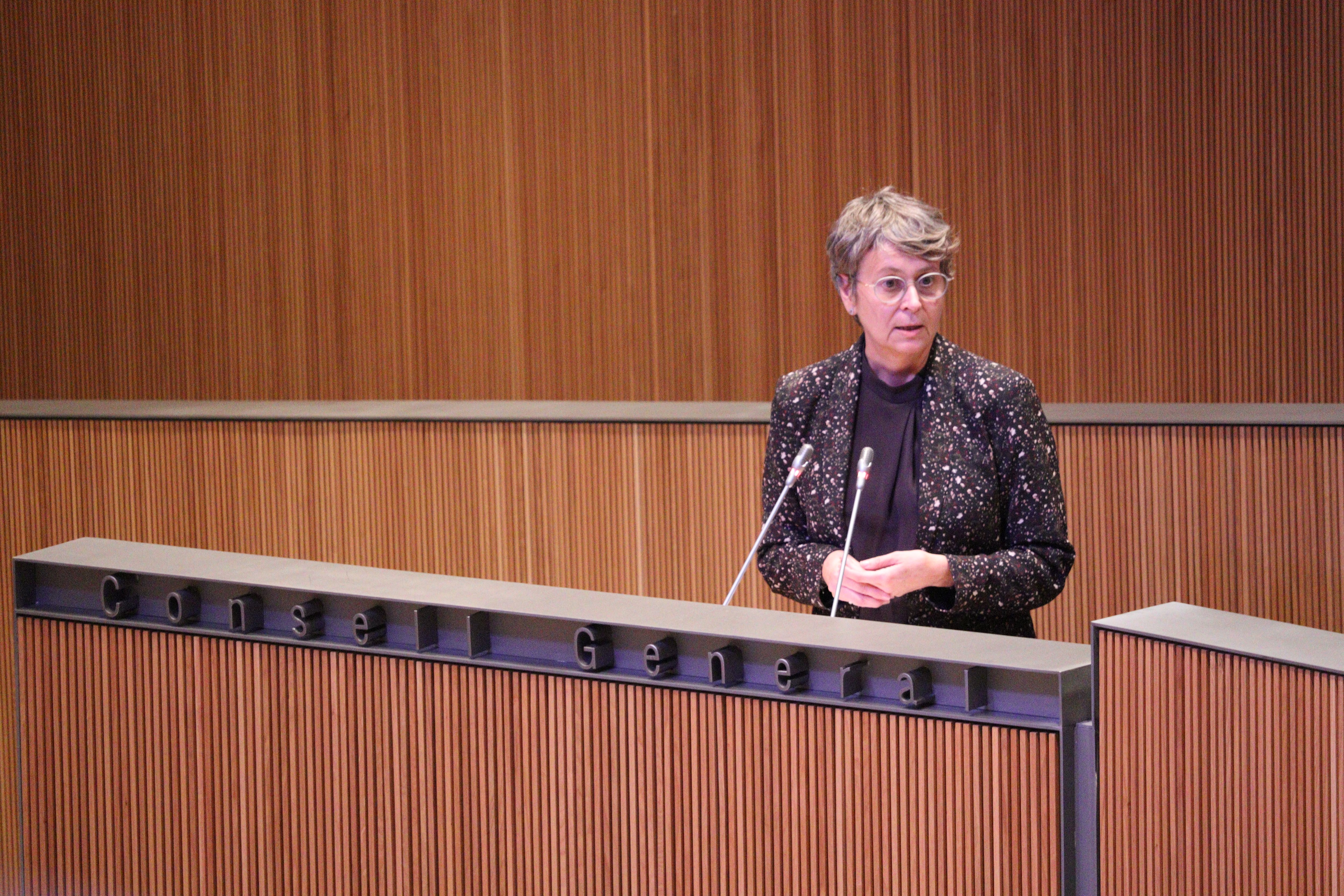 La consellera general socialdemòcrata, Susanna Vela