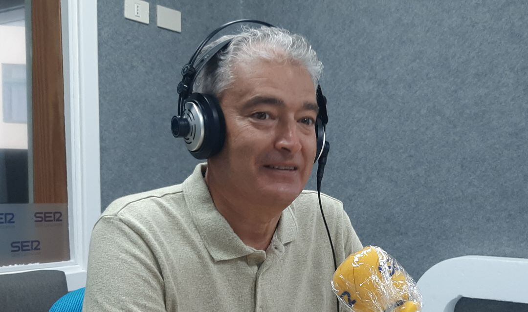 José Juan Cruz, alcalde de Tías en los estudios de SER Lanzarote.