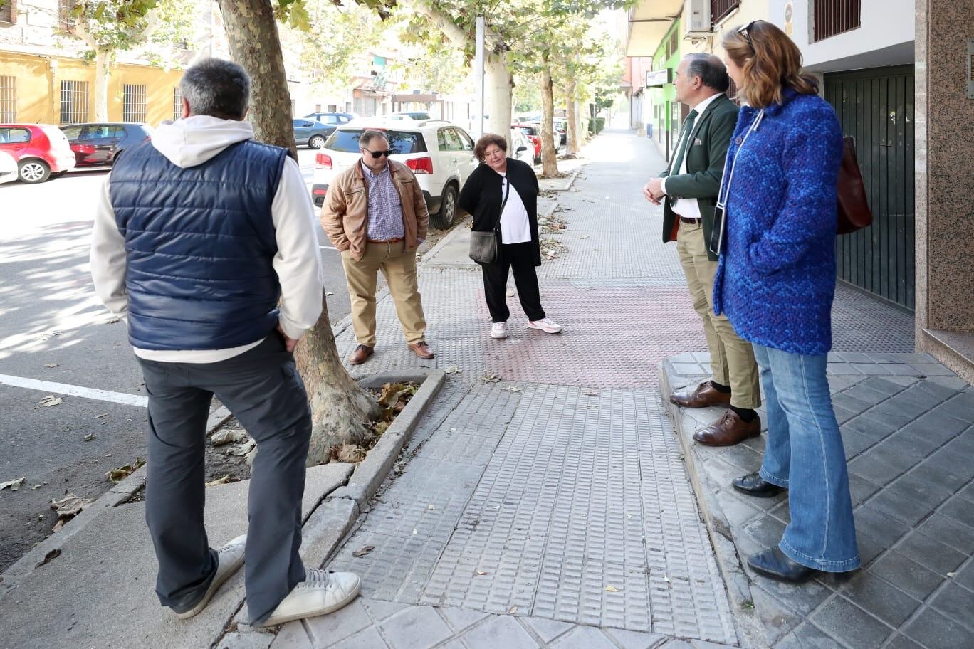 El equipo de Gobierno de Talavera continúa con sus vistas a los barrios de la ciudad.