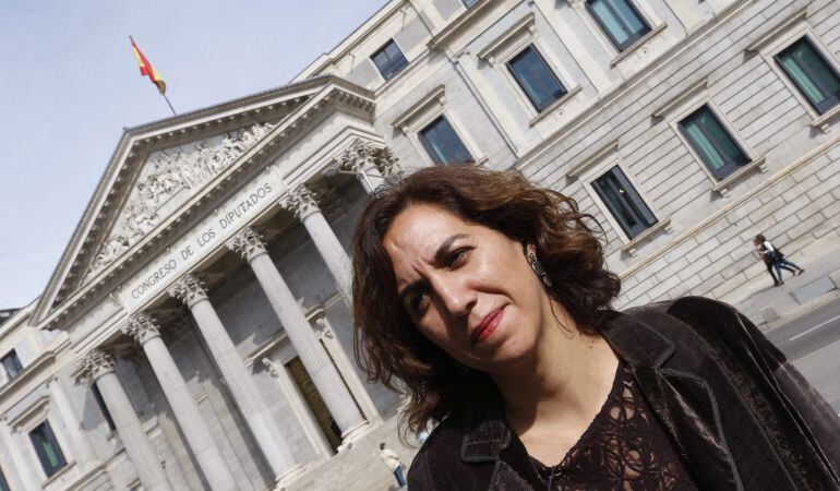 La exdiputada de UPyD Irene Lozano, que ha aceptado la propuesta de integrarse en las listas del PSOE a las generales.