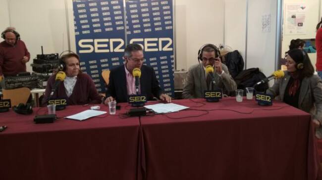 Concha Yoldi, Salomón Hachuel, Miguel Ángel Castro y Pastora Revuelta