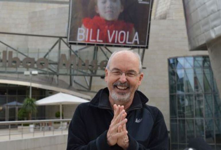 Bill Viola, ante el Guggenheim de Bilbao en 2017