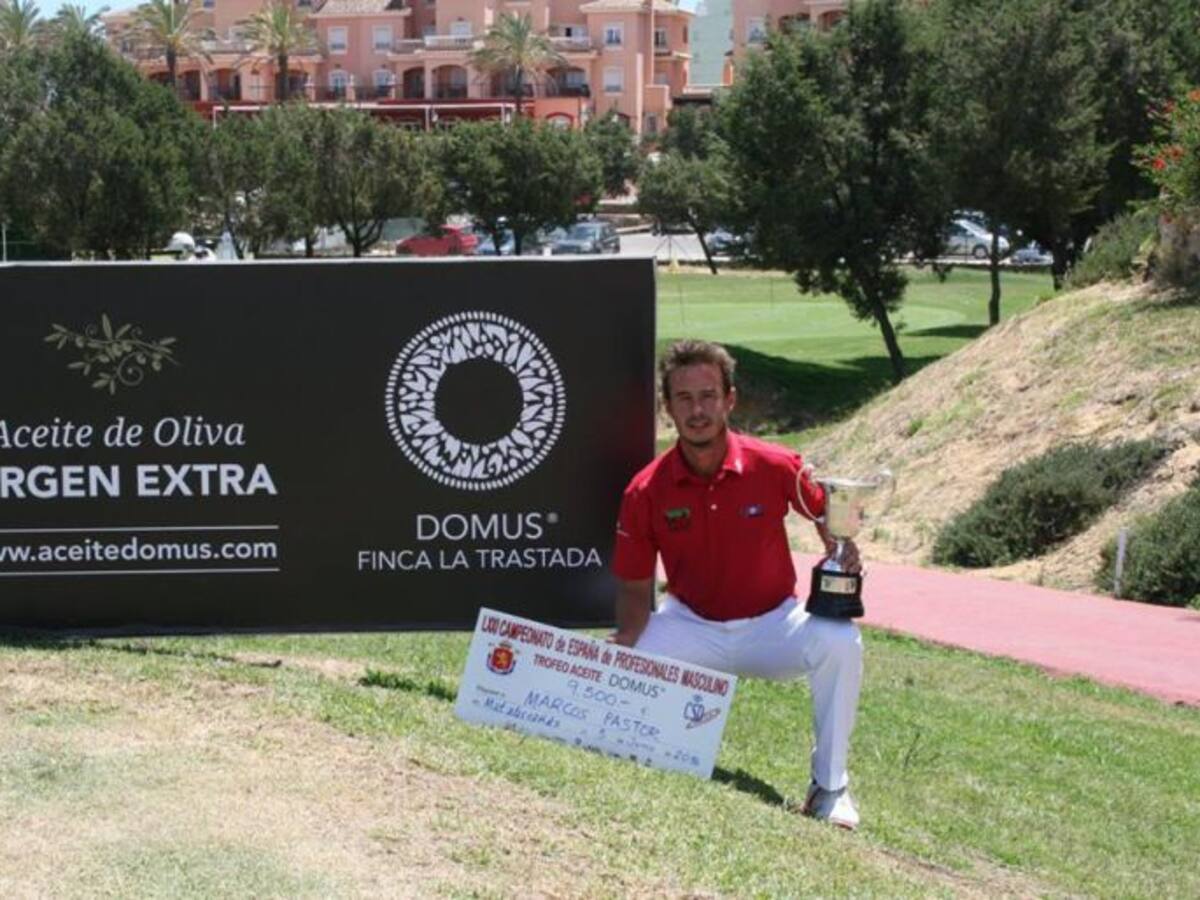 Marcos Pastor logra su primer título de Campeón de España profesional