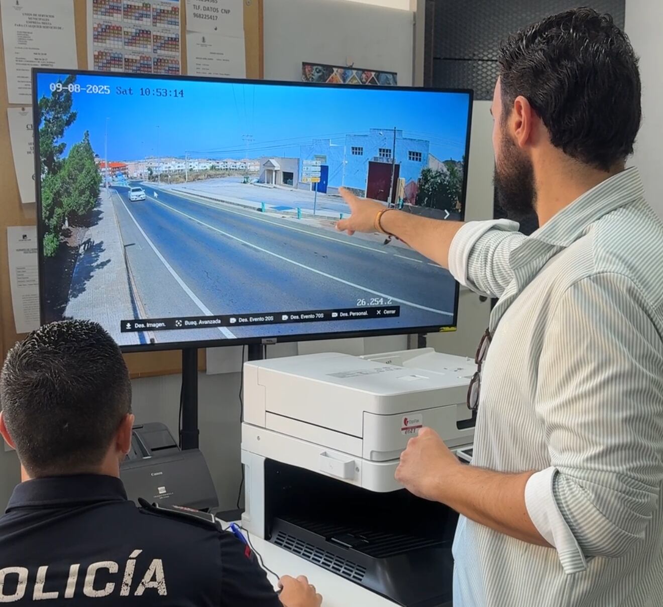 El Ayuntamiento de La Unión está instalado cámaras con IA para reforzar la seguridad del municipio