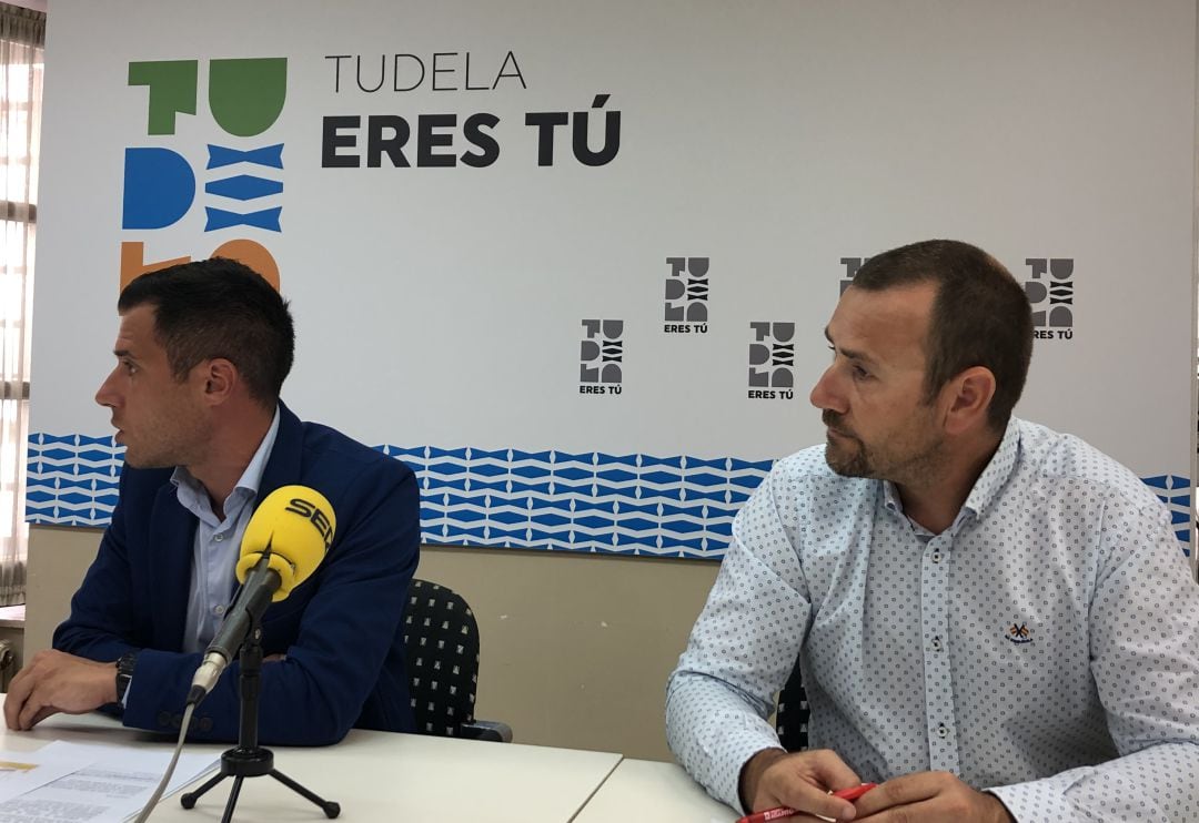 Presentación del plan de obras en el centro de Tudela