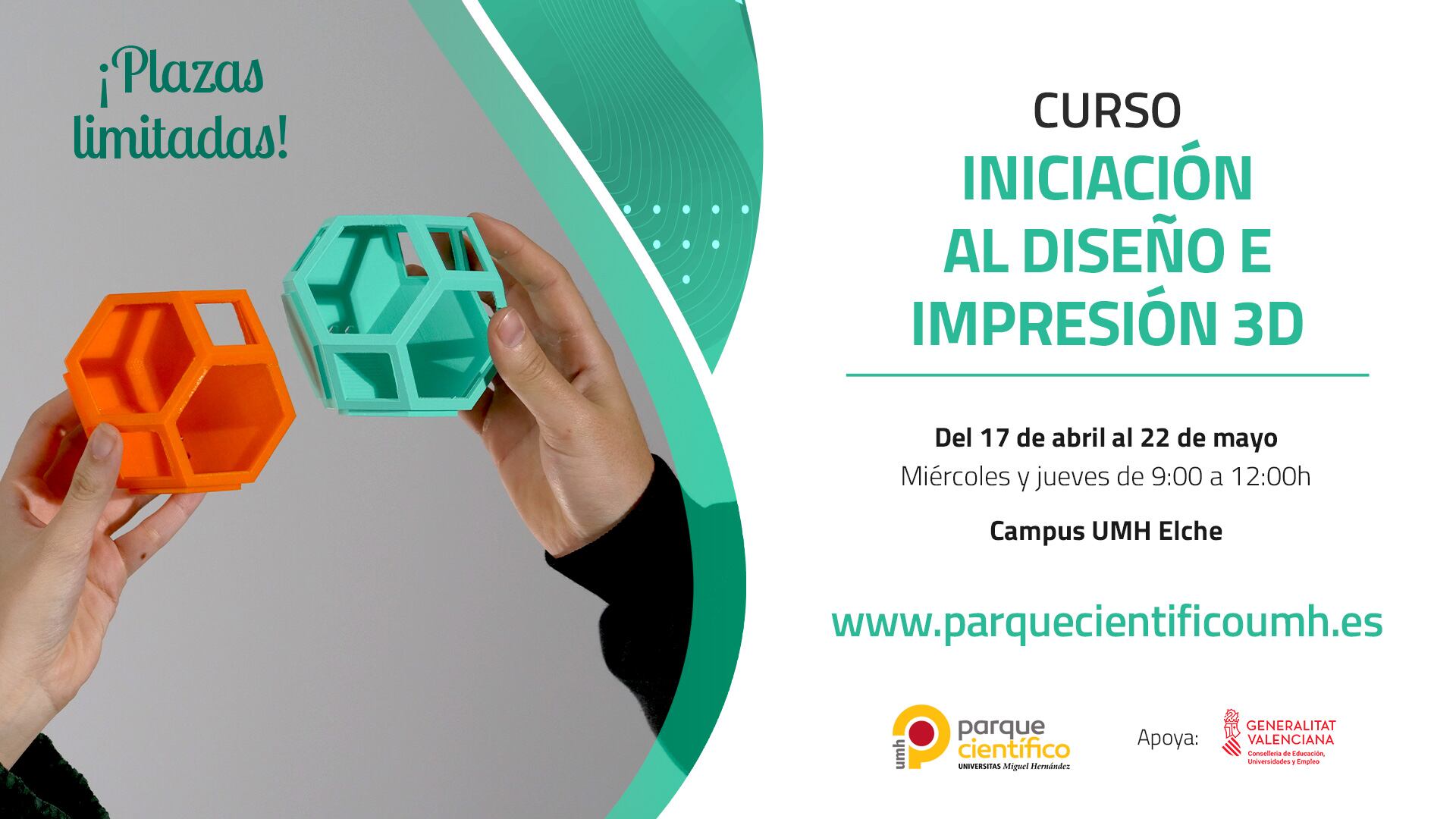 Curso iniciación al diseño en 3D