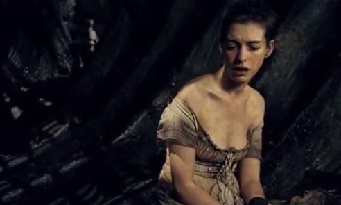 Anne Hathaway en &#039;Los miserables&#039;