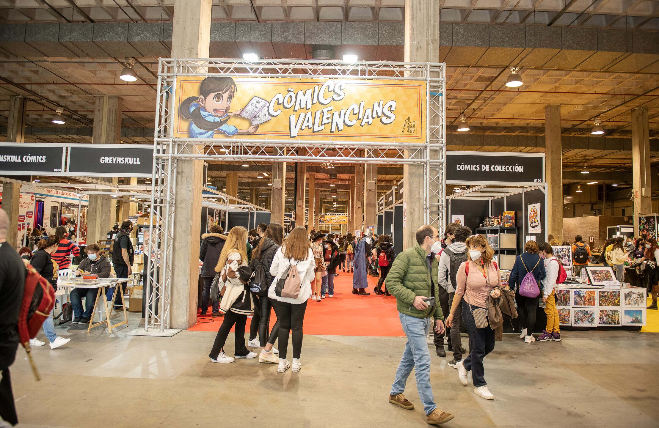 El Salón del Cómic de València se ha celebrado este fin de semana en Feria Valencia