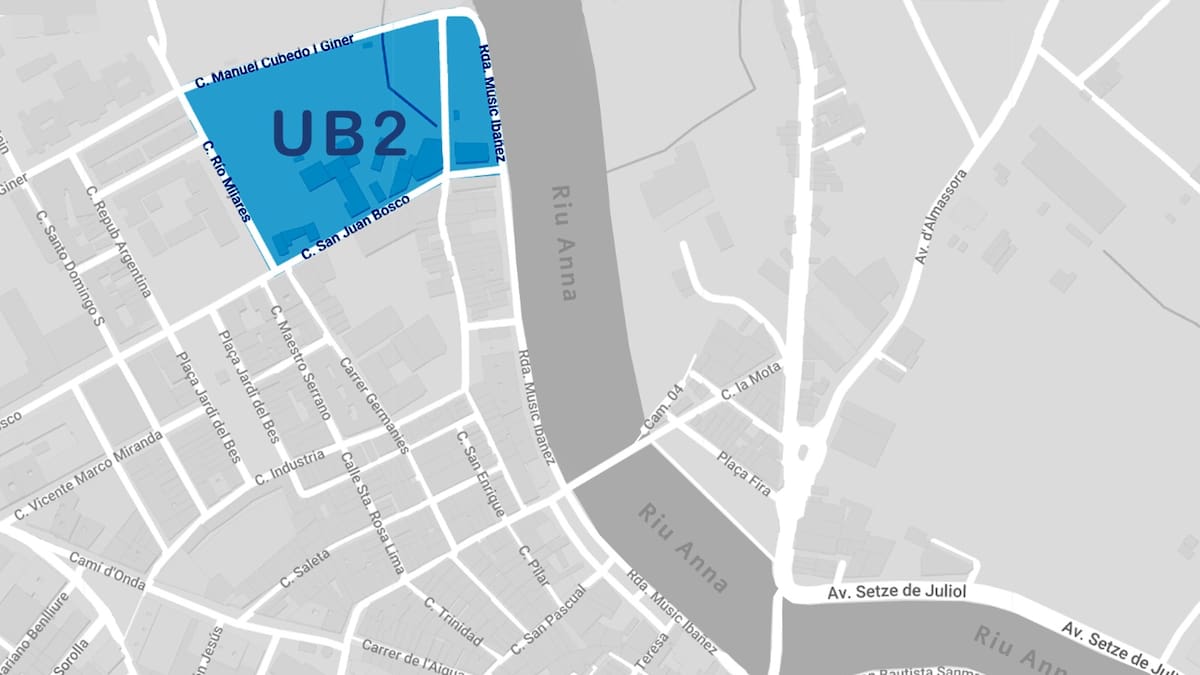 Burriana expone al público el proyecto para finalizar la Unidad de Ejecución B-2