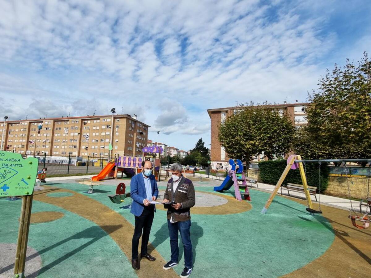 El parque infantil de Nueva Ciudad será el segundo cubierto de Torrelavega