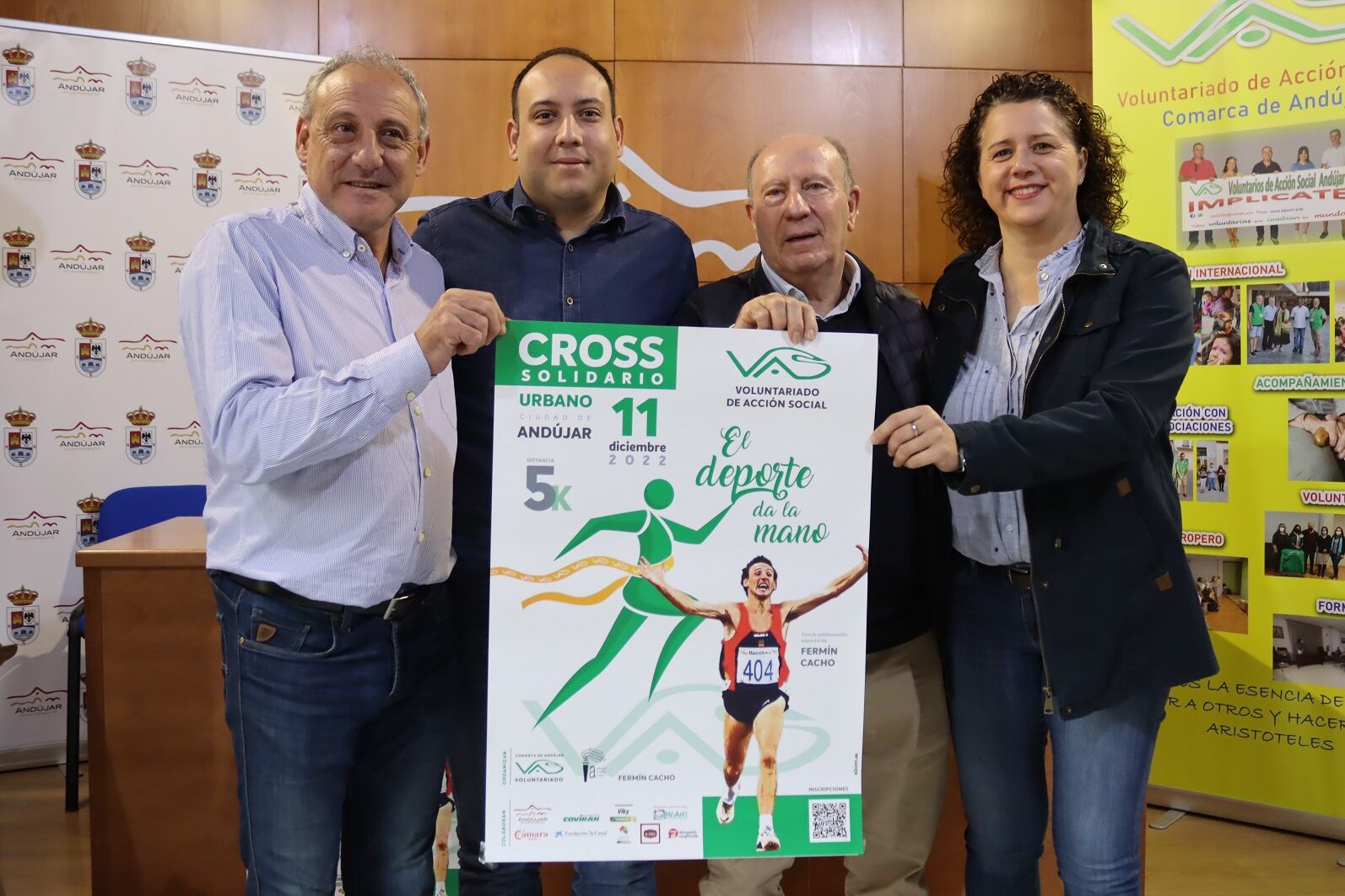 Presentación de la I Carrera Solidaria “El deporte da la mano”.