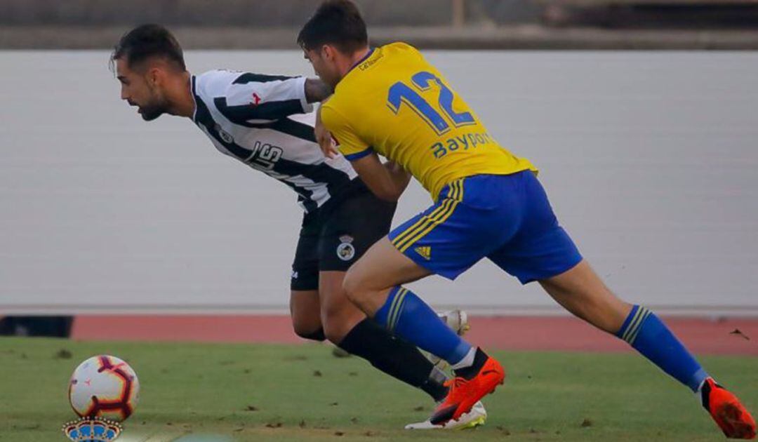 Moreno durante un partido.