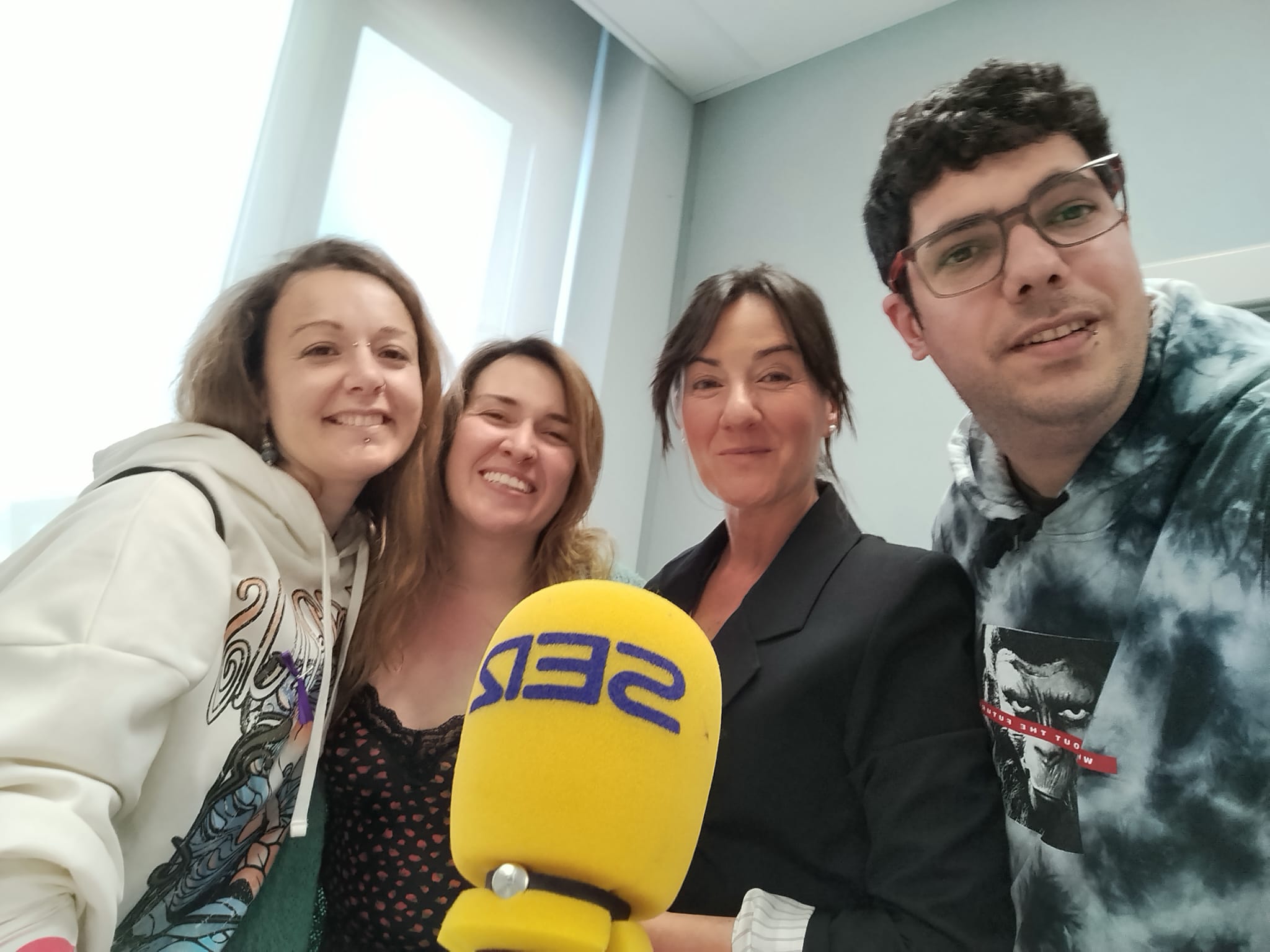 Igone, Sara, Aloña y Jabi