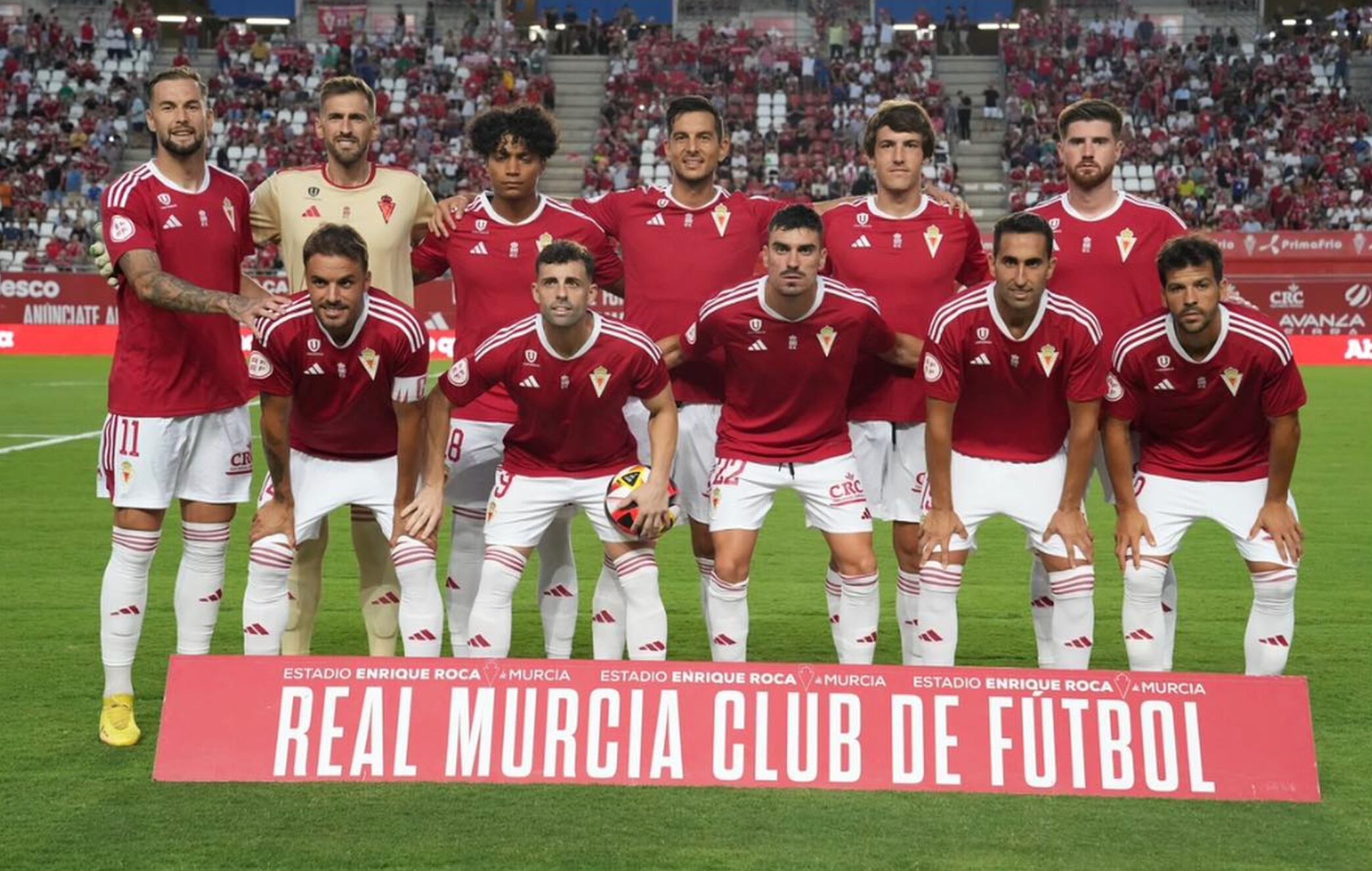 Once del Real Murcia ante el Córdoba