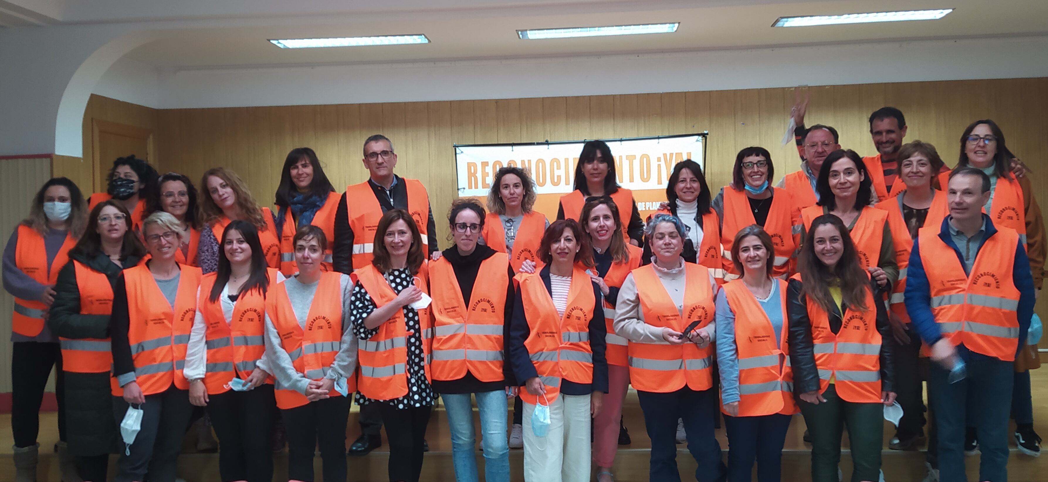 Las trabajadoras sociales del Ayuntamiento de Burgos han dicho ¡Basta Ya!