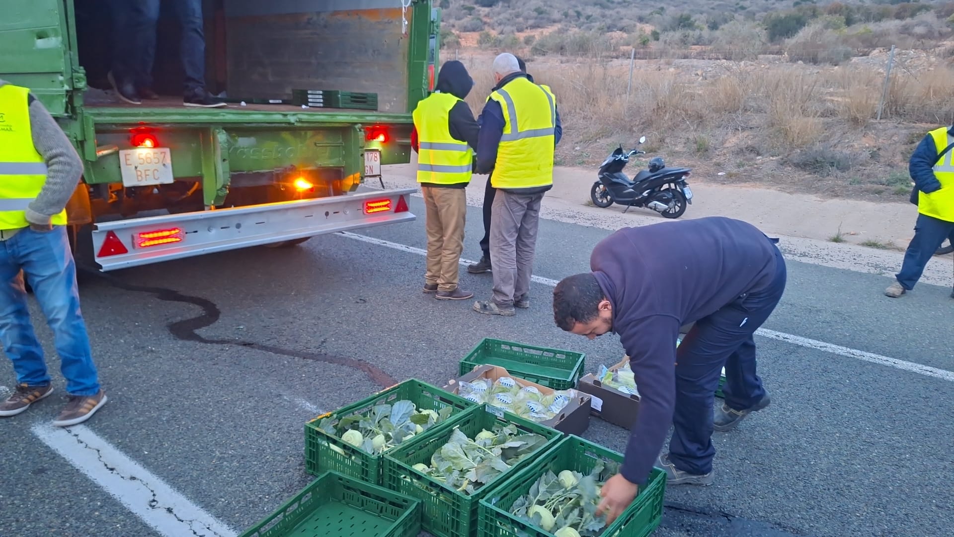 Protestas de agricultores