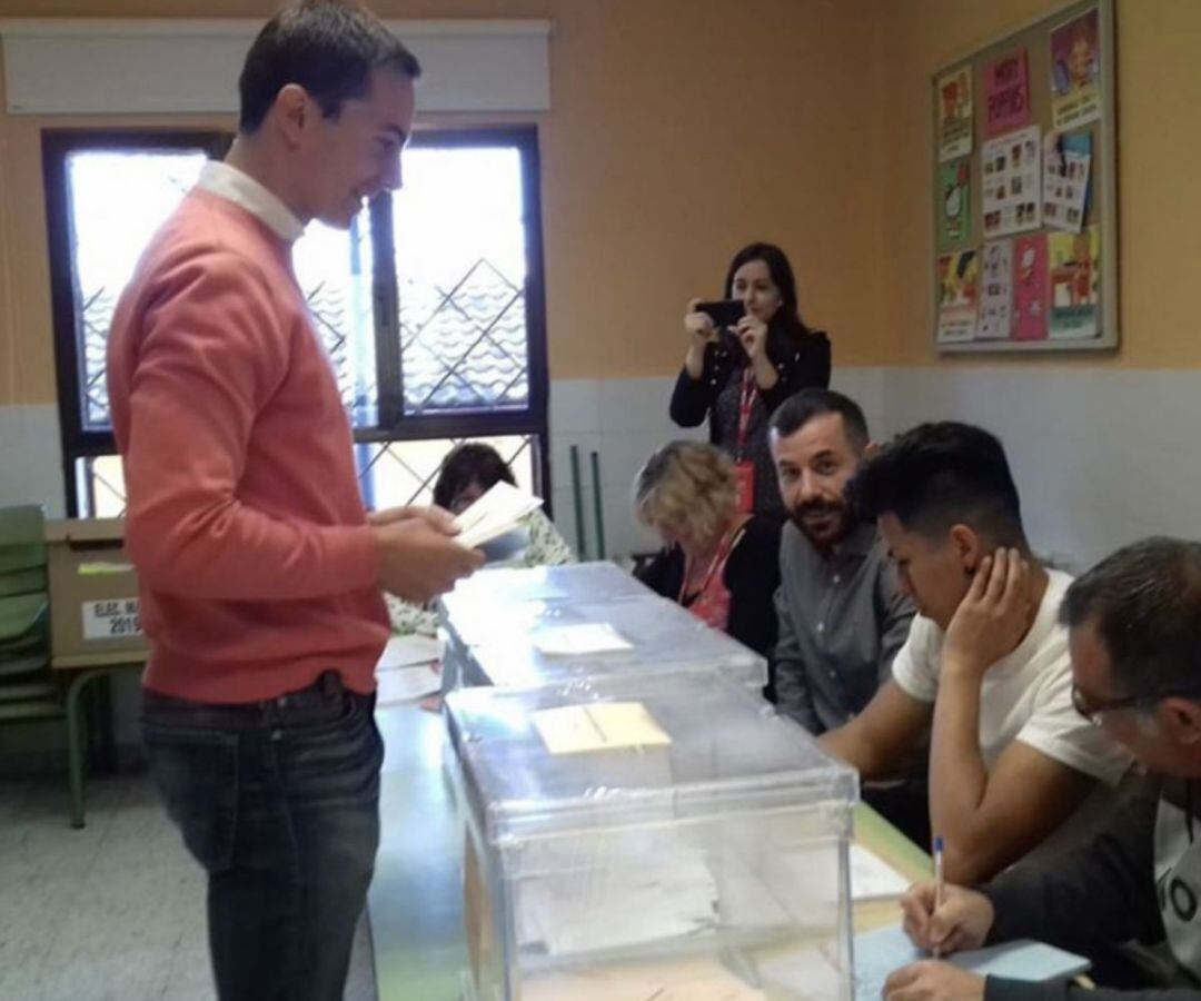 Juan Lobato, ganador de las elecciones en Soto del Real