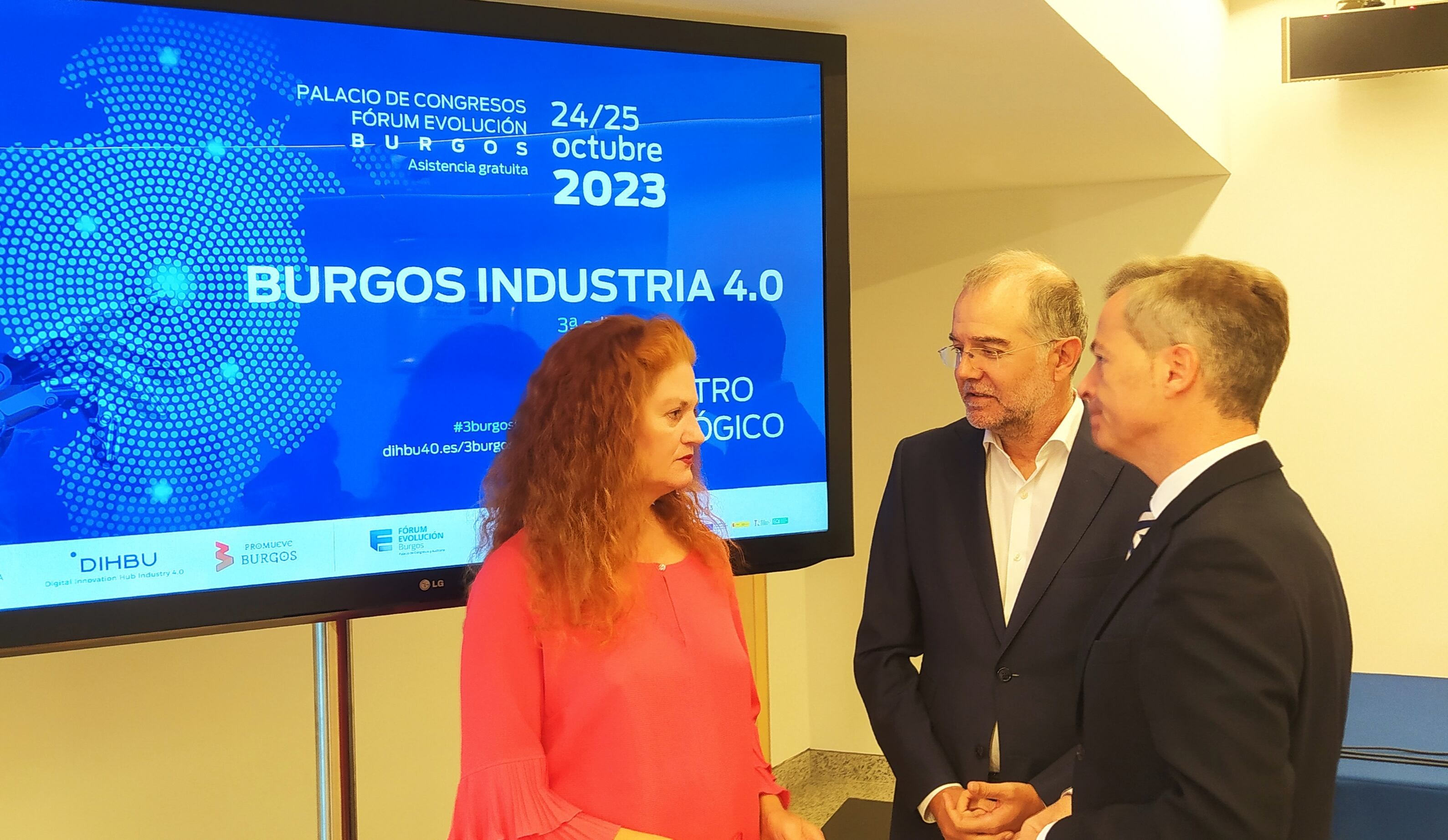 Presentación del tercer encuentro Burgos Industria 4.0 organizada por DIHBU y Promueve