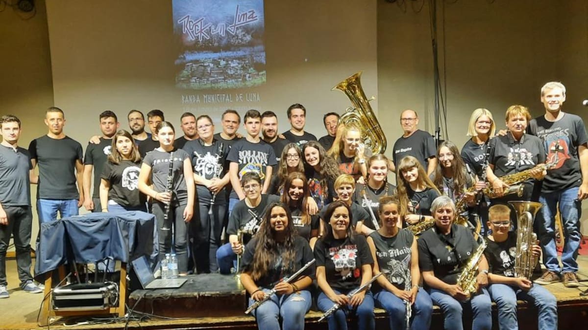 La Banda Municipal de Música de Luna cumple 40 años