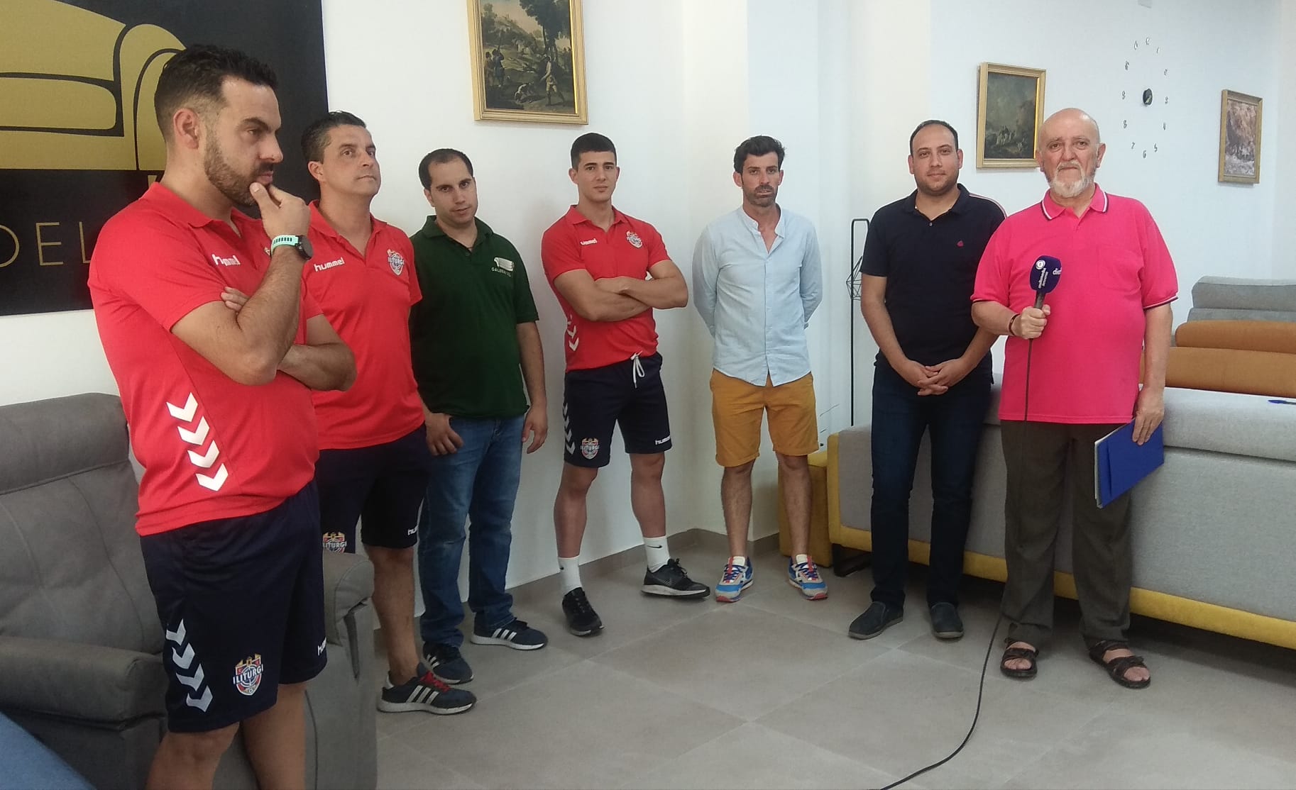 Entrega del Trofeo &#039;Jugador 10&#039; del Iliturgi CF.