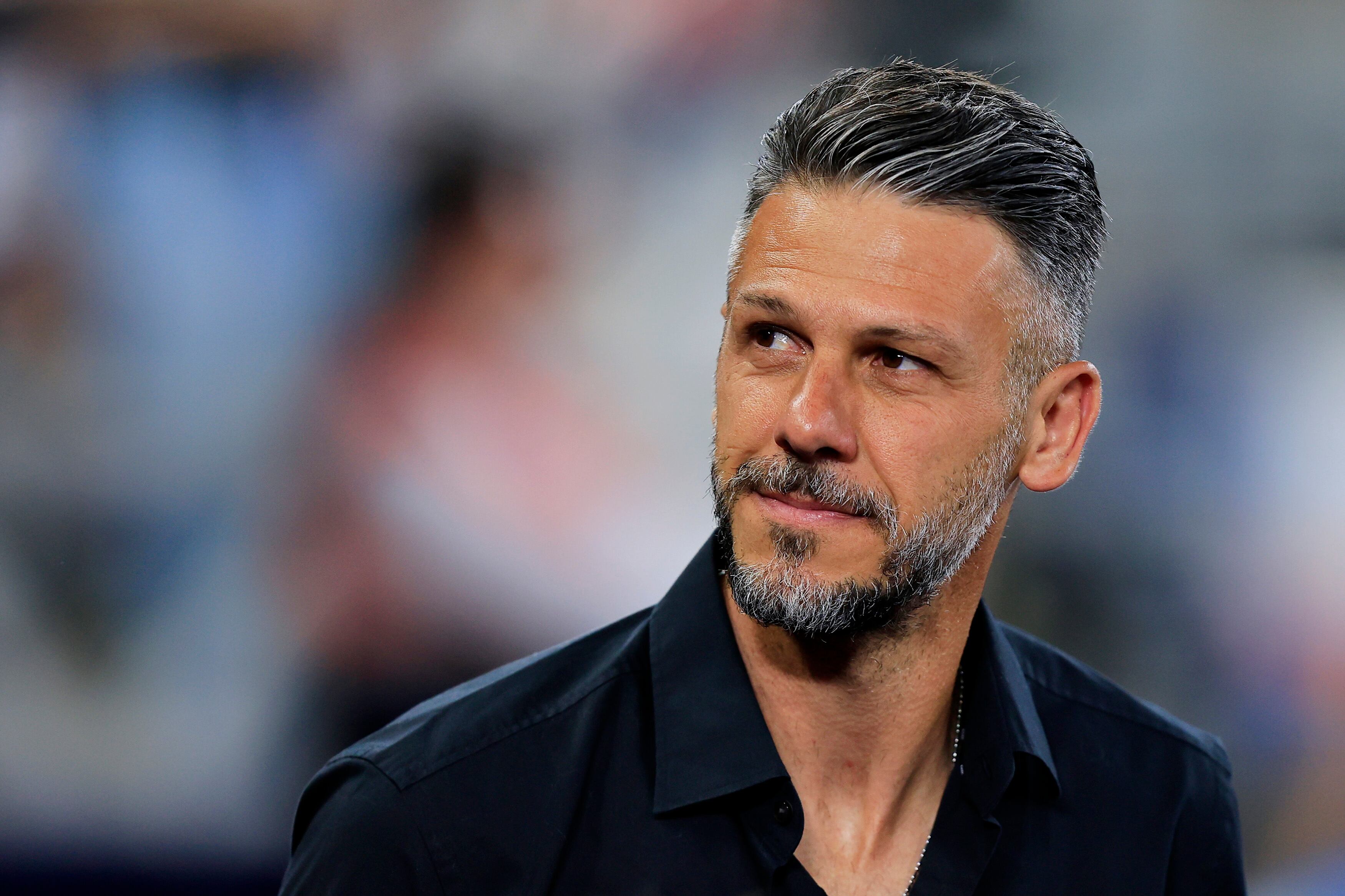 Demichelis, durante un partido con Monterrey