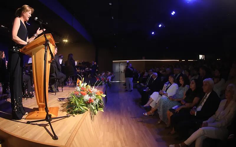 Momento de la inauguración