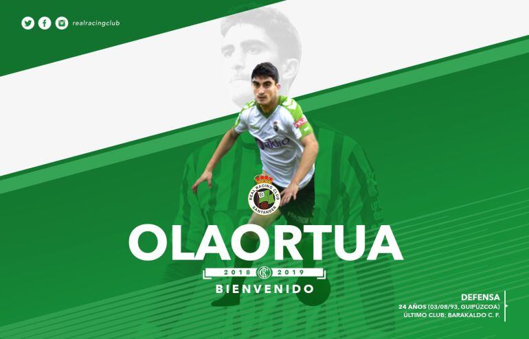 Olaortua, primer fichaje