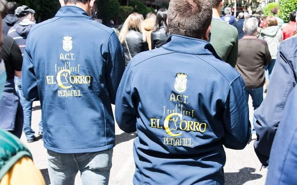 Miembros de la ACT El Corro de Peñafiel