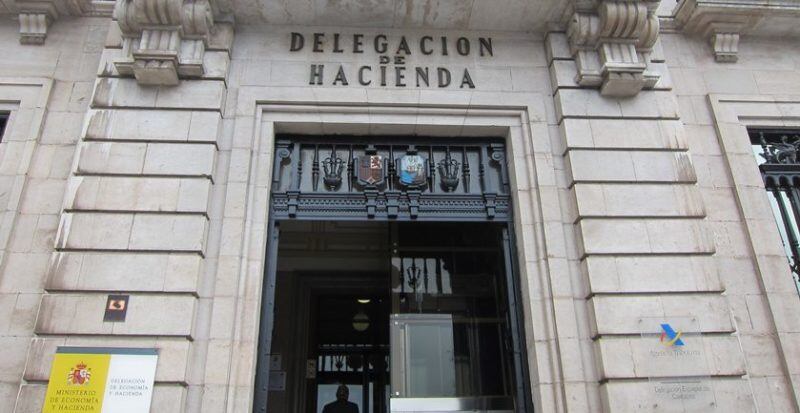 Edificio de la Delegación de Hacienda.