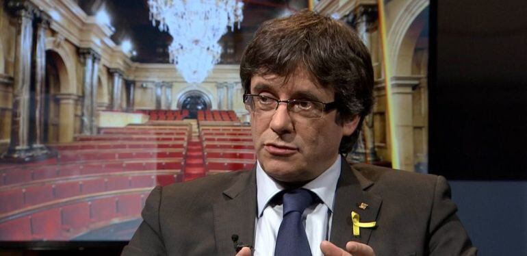 El expresidente de la Generalitat Carles Puigdemont