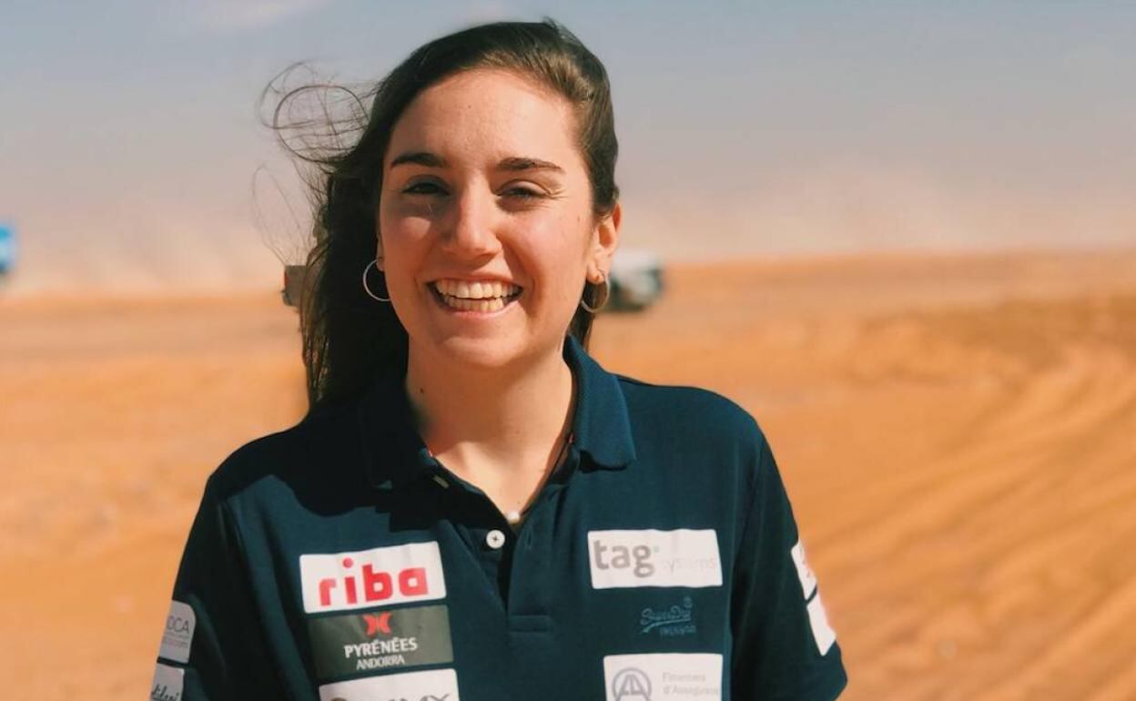 Margot Llobera al Dakar