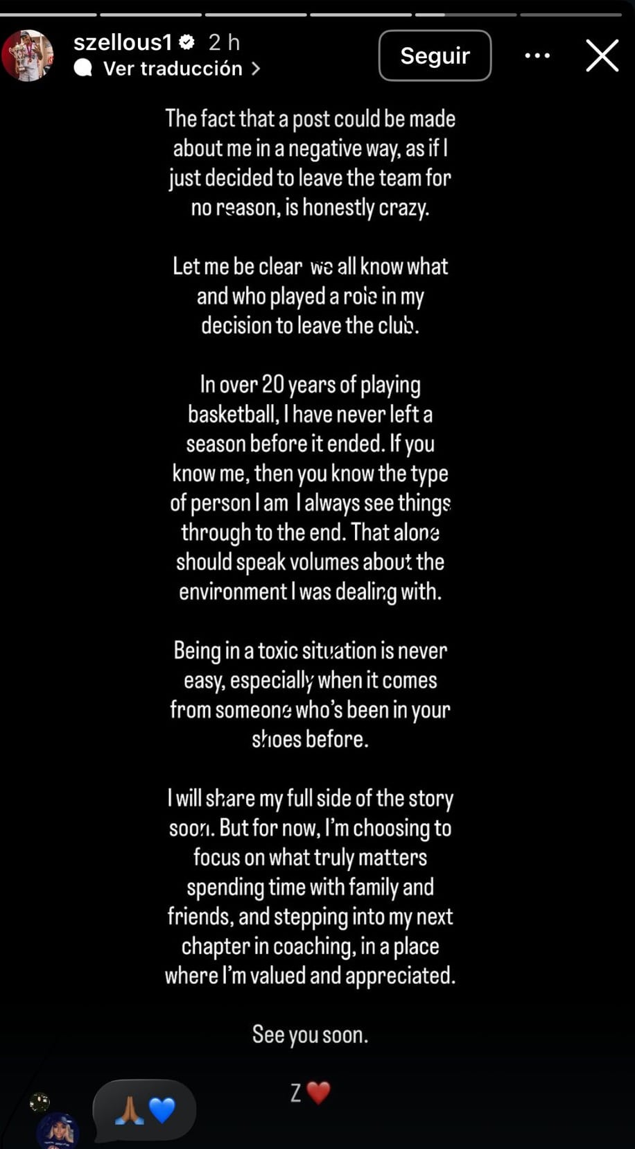 Mensaje de Zellous en las redes sociales/SER