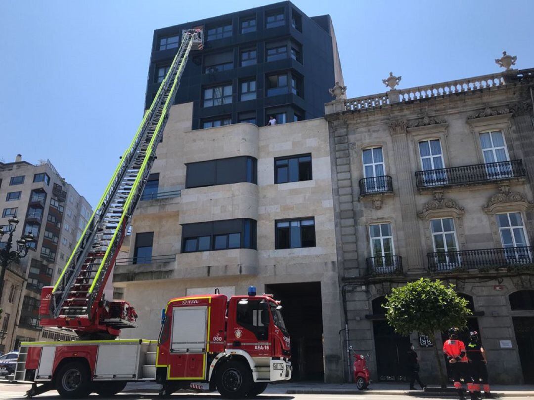 Imagen de archivo de los bomberos
