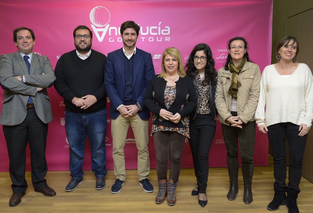 Presentación del I Tour de Golf que se celebra en Montecastillo