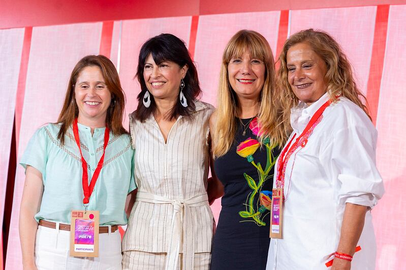 Un momento durante la jornada dedicada a la violencia en Madrid
