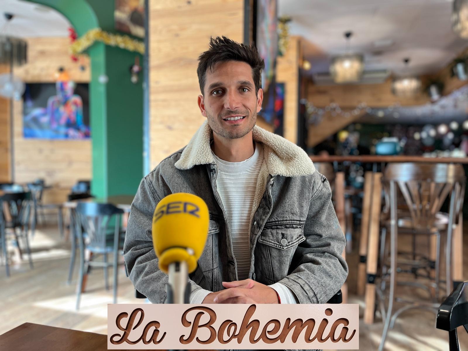 Julián Lerma, preparador físico del Alcoyano, en La Bohemia