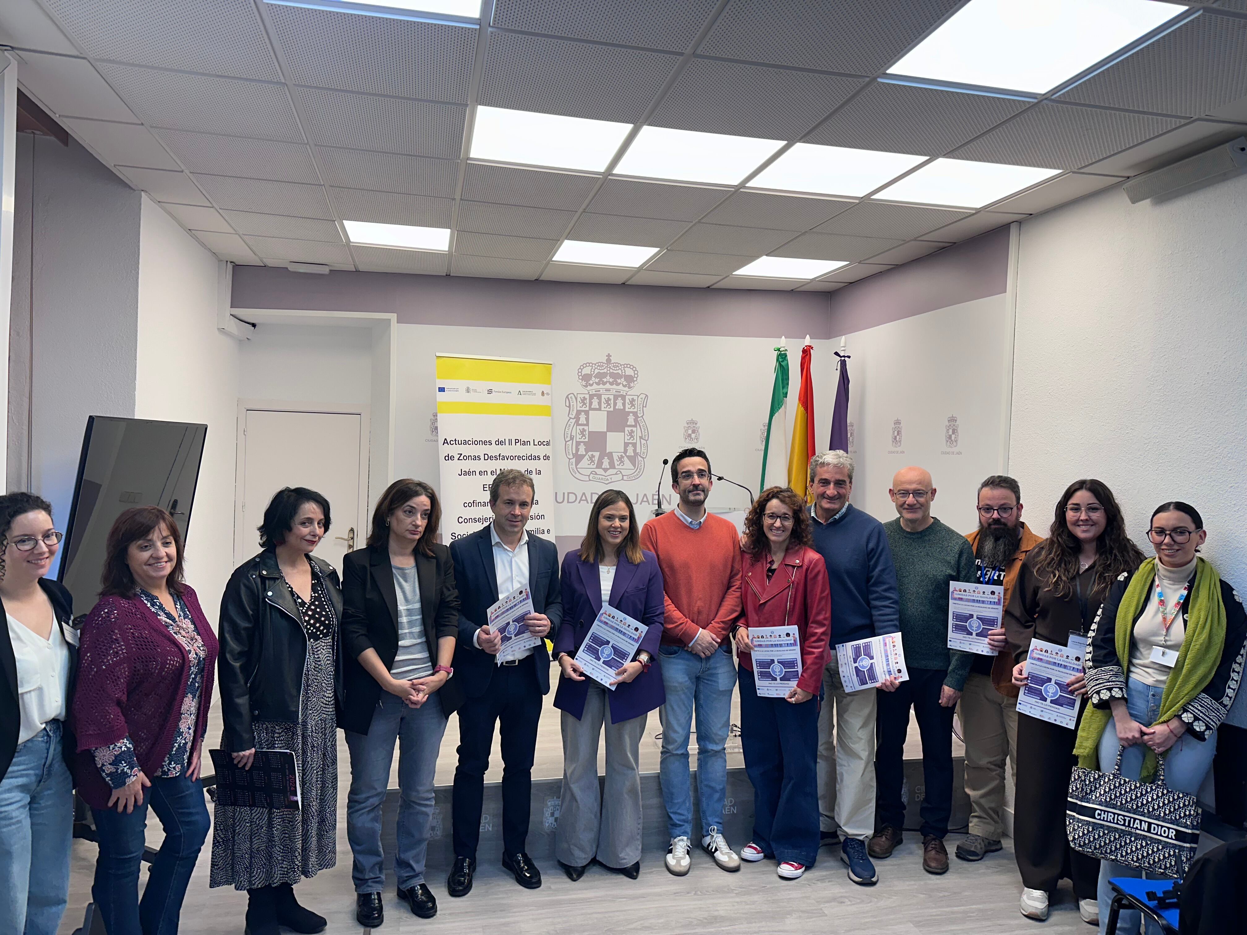 Presentación de las actividades con motivo del 25N en las que se cuenta en parte con la aportación de la iniciativa Eracis+