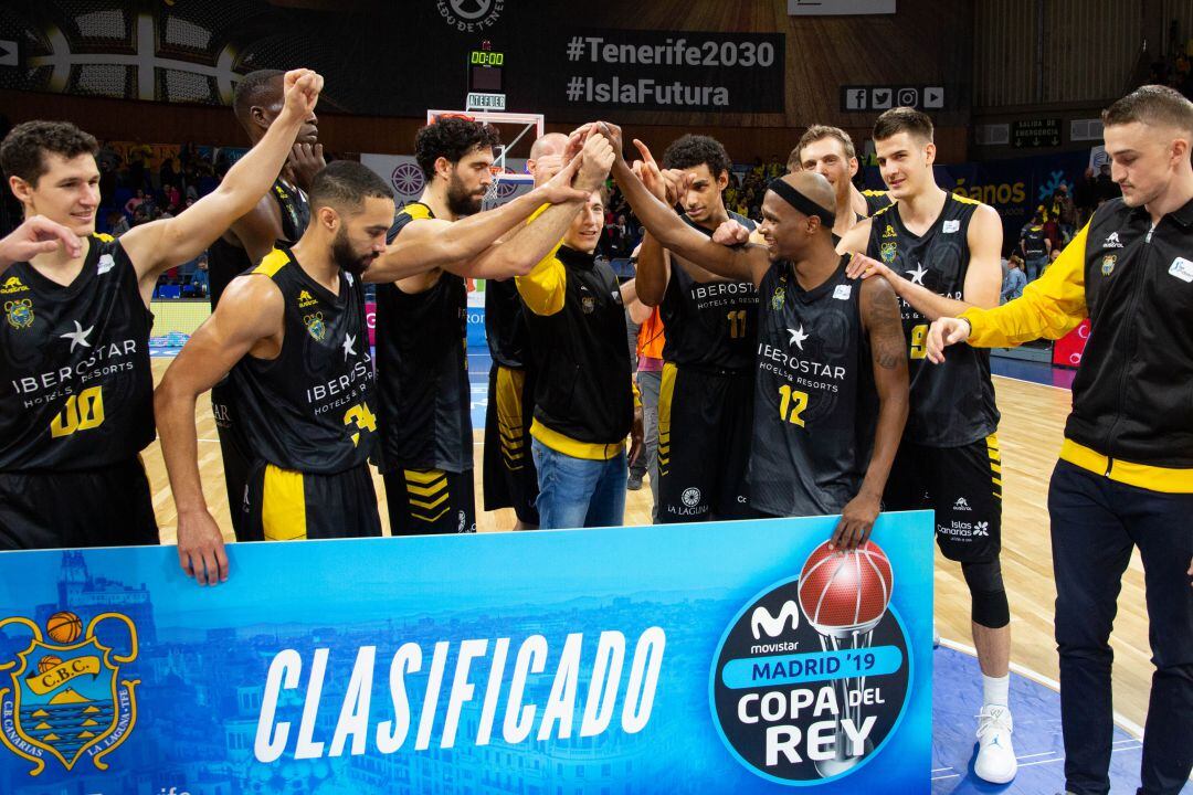 Los aurinegros celebran su pase a la Copa del Rey tras ganar al Fuenlabrada