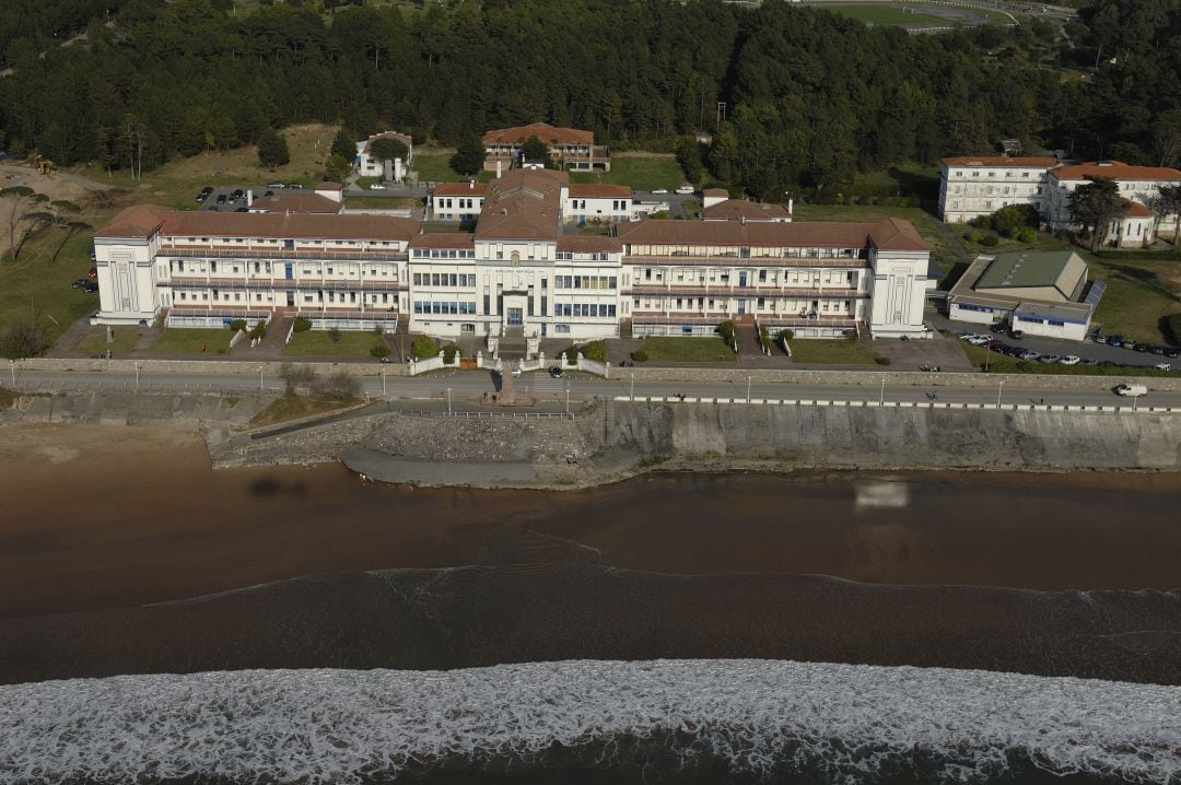 Vista del Hospital de Gorliz desde el aire, en una imagen de archivo