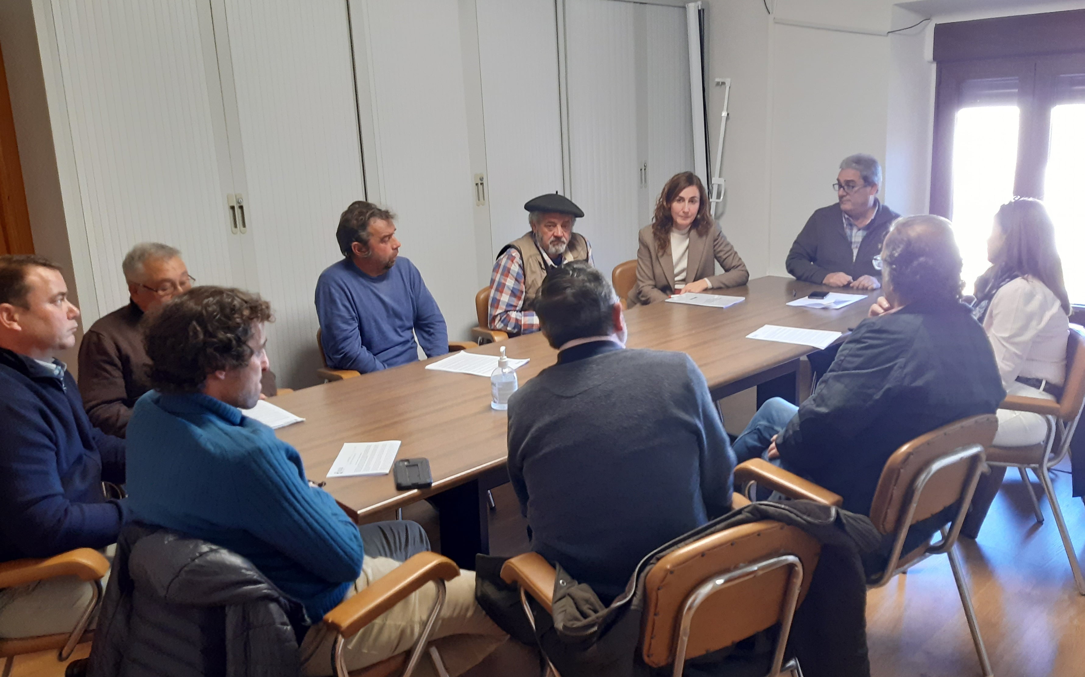 Reunión con ganaderos de la Sierra Norte de Guadalajara