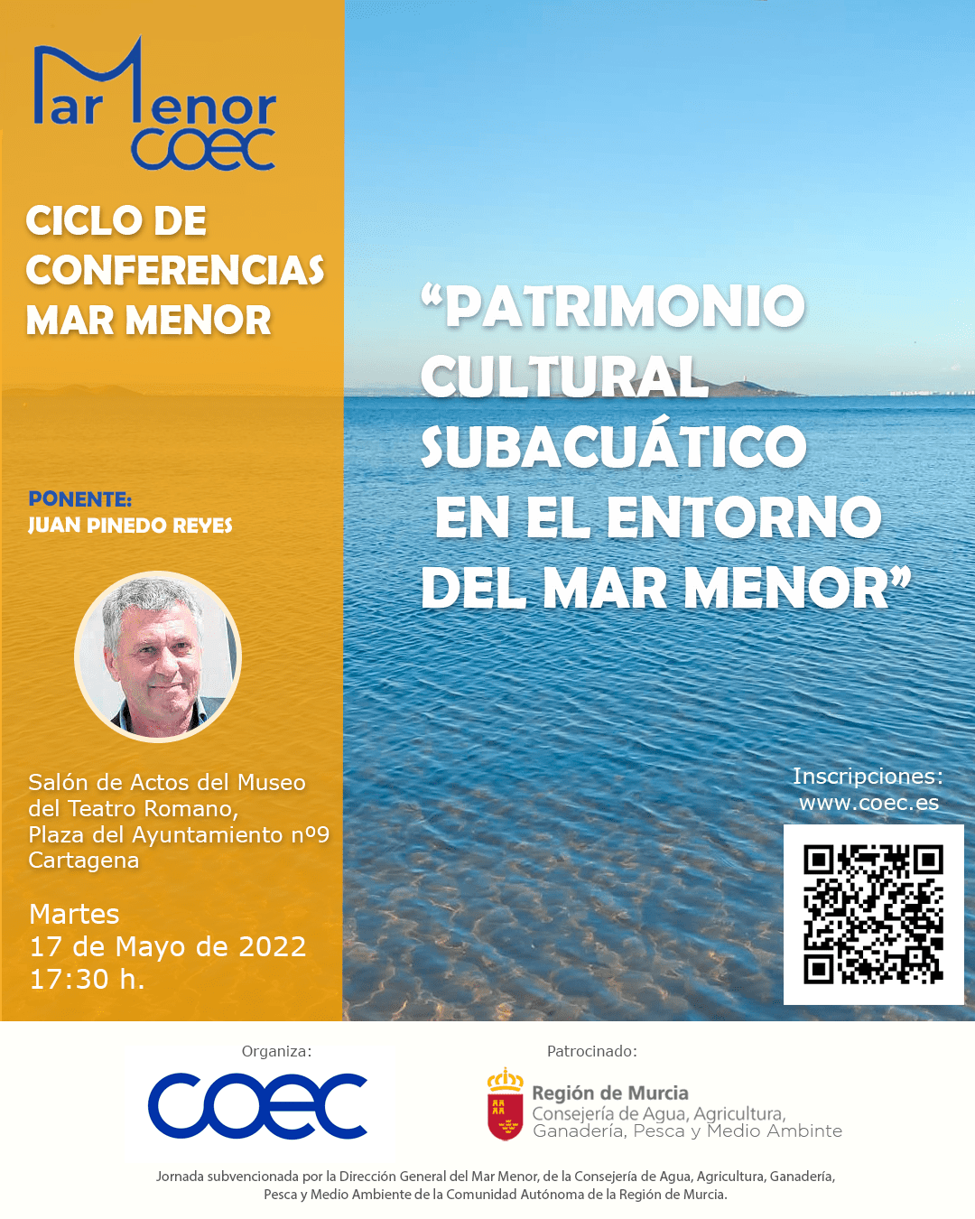 Jornadas sobre el Patrimonio Subacuático en el Mar Menor