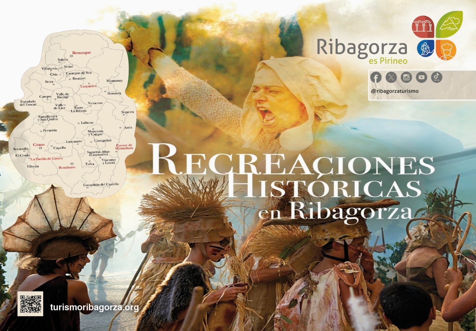 Cartel Recreaciones Históricas en Ribagorza.