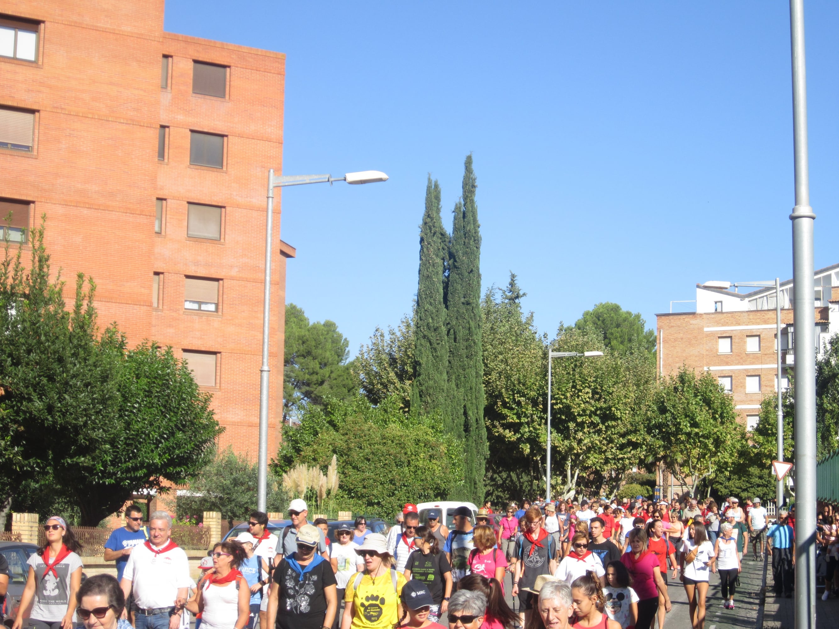 Anteriores ediciones de la Marcha Interbarrios de Barbastro