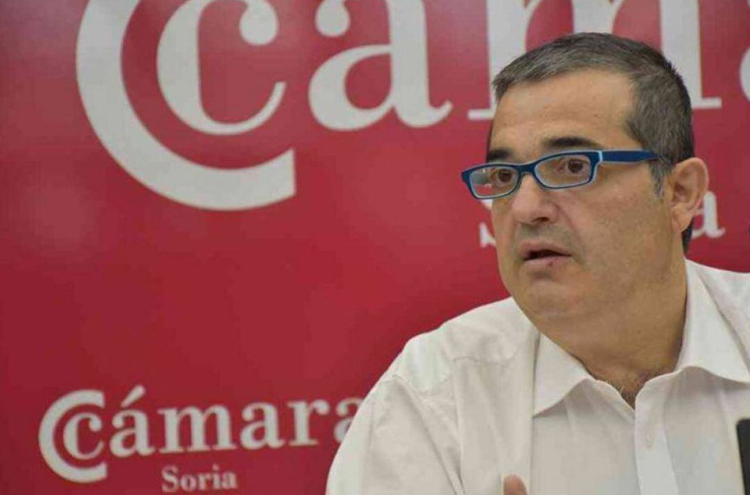 Alberto Santamaría, presidente de la Cámara de Comercio de Soria.