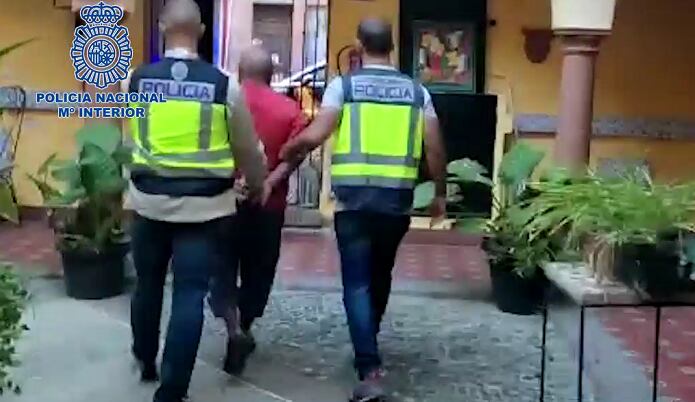 Imagen de la detención