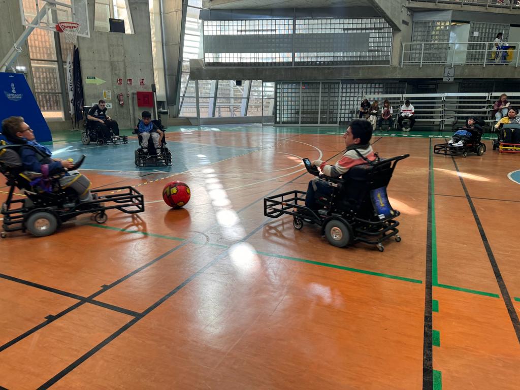 Juan, en uno de sus entrenamientos